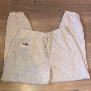 Light Grey Fruit of the Loom Sweatpants